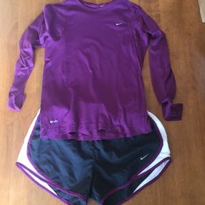 [Nike] Fit Dry Running Bundle Shorts & Top